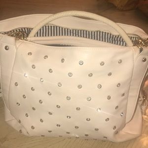 Ivory handbag
